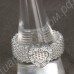 Кольцо Love imitation Diamond Net Heart 